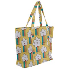 Zip Up Canvas Bag 