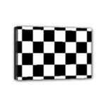 Chess Board Background Design Mini Canvas 6  x 4  (Stretched)