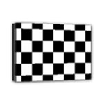 Chess Board Background Design Mini Canvas 7  x 5  (Stretched)