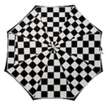 Chess Board Background Design Straight Umbrellas