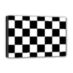 Chess Board Background Design Deluxe Canvas 18  x 12  (Stretched)