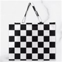 Zipper Large Tote Bag 