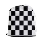 Chess Board Background Design Drawstring Pouch (2XL)
