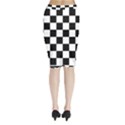 Midi Wrap Pencil Skirt 