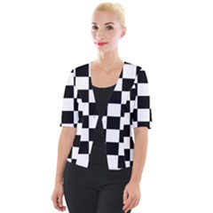 Cropped Button Cardigan 