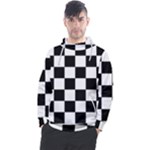 Chess Board Background Design Men s Pullover Hoodie
