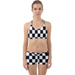 Chess Board Background Design Back Web Gym Set