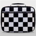 Chess Board Background Design Full Print Lunch Bag
