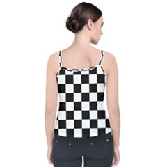 Velvet Spaghetti Strap Top 