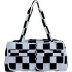 Chess Board Background Design Multi Function Bag