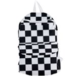 Chess Board Background Design Foldable Lightweight Backpack