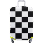 Chess Board Background Design Luggage Cover (Large)