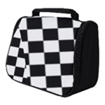Chess Board Background Design Full Print Travel Pouch (Small)