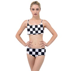 Layered Top Bikini Set 