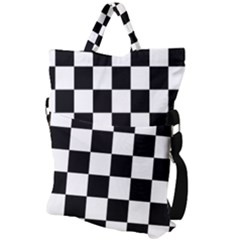 Fold Over Handle Tote Bag 
