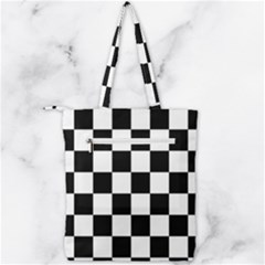 Double Zip Up Tote Bag 