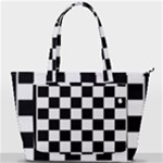 Chess Board Background Design Back Pocket Shoulder Bag 