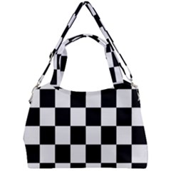 Double Compartment Shoulder Bag 
