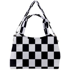 Double Compartment Shoulder Bag 