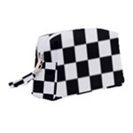 Chess Board Background Design Wristlet Pouch Bag (Medium)
