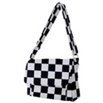 Chess Board Background Design Full Print Messenger Bag (M)