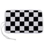 Chess Board Background Design Pen Storage Case (L)