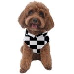 Chess Board Background Design Dog Sweater