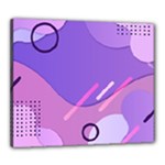 Hand Drawn Abstract Organic Shapes Background Canvas 24  x 20  (Stretched)