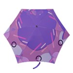 Hand Drawn Abstract Organic Shapes Background Mini Folding Umbrellas