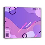 Hand Drawn Abstract Organic Shapes Background Deluxe Canvas 20  x 16  (Stretched)