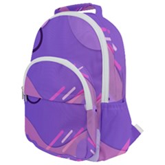 Rounded Multi Pocket Backpack 