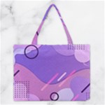 Hand Drawn Abstract Organic Shapes Background Medium Tote Bag