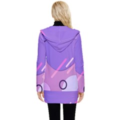Button Up Hooded Coat  