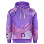 Hand Drawn Abstract Organic Shapes Background Men s Overhead Hoodie