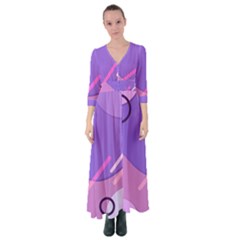 Button Up Maxi Dress 