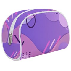 Hand Drawn Abstract Organic Shapes Background Make Up Case (Medium) from ArtsNow.com