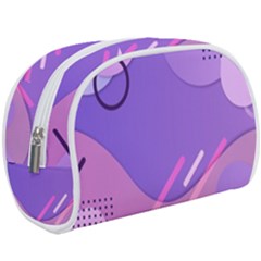 Hand Drawn Abstract Organic Shapes Background Make Up Case (Large) from ArtsNow.com