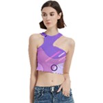 Hand Drawn Abstract Organic Shapes Background Cut Out Top