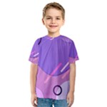 Colorful Labstract Wallpaper Theme Kids  Sport Mesh T-Shirt
