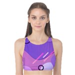 Colorful Labstract Wallpaper Theme Tank Bikini Top