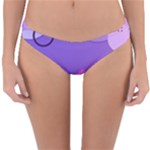 Colorful Labstract Wallpaper Theme Reversible Hipster Bikini Bottoms