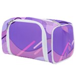Colorful Labstract Wallpaper Theme Toiletries Pouch