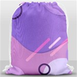 Colorful Labstract Wallpaper Theme Drawstring Bag (Large)