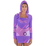 Colorful Labstract Wallpaper Theme Long Sleeve Hooded T-shirt