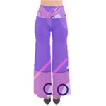 Colorful Labstract Wallpaper Theme So Vintage Palazzo Pants