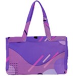 Colorful Labstract Wallpaper Theme Canvas Work Bag