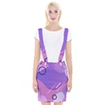 Colorful Labstract Wallpaper Theme Braces Suspender Skirt
