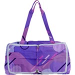 Colorful Labstract Wallpaper Theme Multi Function Bag