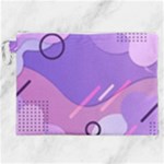 Colorful Labstract Wallpaper Theme Canvas Cosmetic Bag (XXL)
