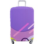 Colorful Labstract Wallpaper Theme Luggage Cover (Large)
